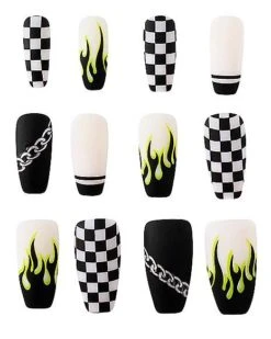 Punk Rock Press On Nails