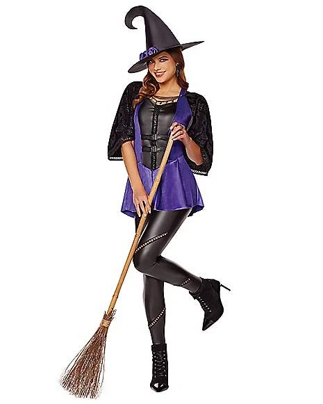Adult Wicked Spell Caster Witch Costume 3 Adult Wicked Spell Caster Witch Costume