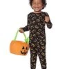 Toddler Jack-O'-Lantern Pajama Set 1 Toddler Jack-O'-Lantern Pajama Set -Colin Costume Shop 01578632 a