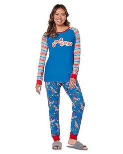 Good Guys Chucky Pajama Set -Colin Costume Shop 01578996 c