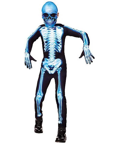 Kids Light-Up X-Ray Skeleton Costume 3 Kids Light-Up X-Ray Skeleton Costume