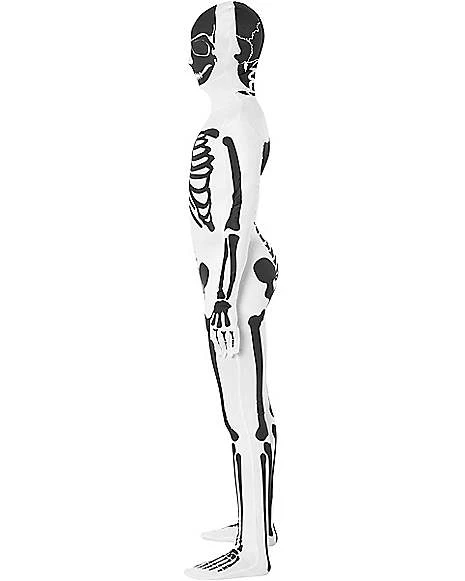 Black And White Skeleton Skin Suit Costume 4 Black And White Skeleton Skin Suit Costume - Image 2