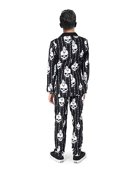 Kids Punk Skeleton Suit Costume 4 Kids Punk Skeleton Suit Costume - Image 2