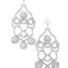 Regal Pearl Earrings -Colin Costume Shop 01584747 a