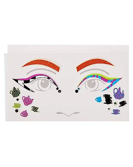 Kids Twisted Hatter Face Decal 3 Kids Twisted Hatter Face Decal