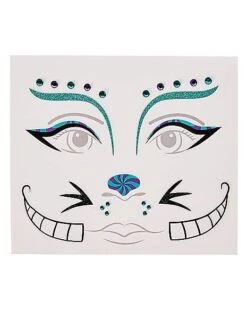 Mischievous Cat Face Decals