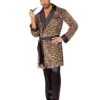 Adult Leopard Casanova Robe -Colin Costume Shop 01587328 a