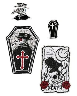 Plague Doctor Patch And Pin Set
