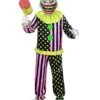 Adult Light-Up Wacky Mole Clown Costume