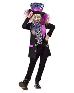 Kids Dark Mad Hatter Costume