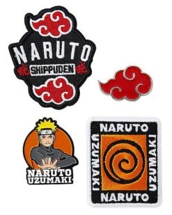 Naruto Patch And Pin Set - Naruto Shippuden