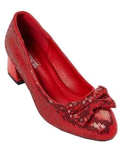 Ruby Slipper Sequin Heels - The Wizard Of Oz 13 Ruby Slipper Sequin Heels - The Wizard Of Oz -Colin Costume Shop 01597004 c