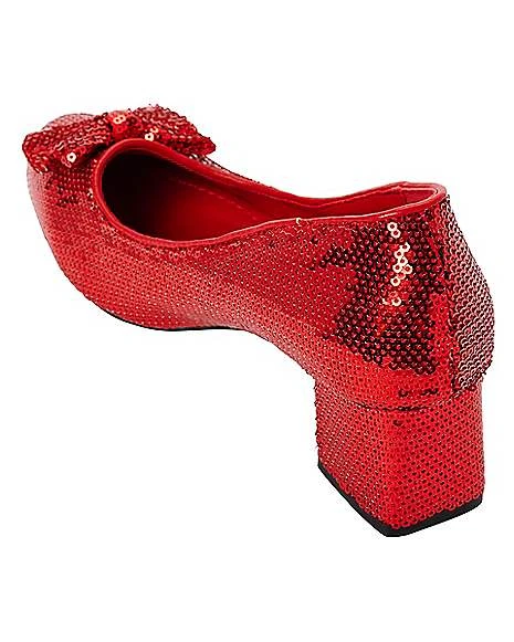 Ruby Slipper Sequin Heels - The Wizard Of Oz 8 Ruby Slipper Sequin Heels - The Wizard Of Oz - Image 6