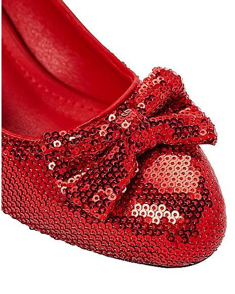 Ruby Slipper Sequin Heels - The Wizard Of Oz 9 Ruby Slipper Sequin Heels - The Wizard Of Oz - Image 7