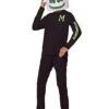 Kids Glow In The Dark Marshmello Costume Kit -Colin Costume Shop 01597269 a