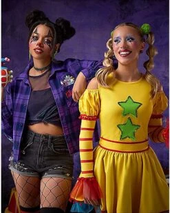 Adult Killer Klowns From Outer Space Flannel Shirt 7 Adult Killer Klowns From Outer Space Flannel Shirt -Colin Costume Shop 01597632 c