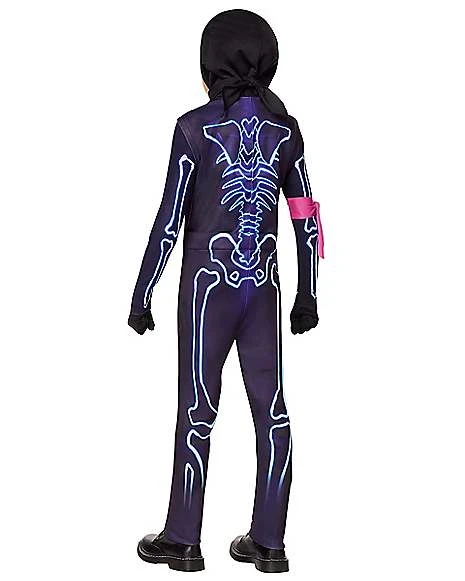 Youth Light-Up Fortnite Party Trooper Costume 4 Youth Light-Up Fortnite Party Trooper Costume - Image 2