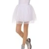 Kids White Tulle Skirt