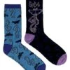 Corpse Bride Crew Socks - 2 Pack -Colin Costume Shop 01602598 a