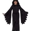 Kids Hooded Black Robe Costume 1 Kids Hooded Black Robe Costume -Colin Costume Shop 01602622 a
