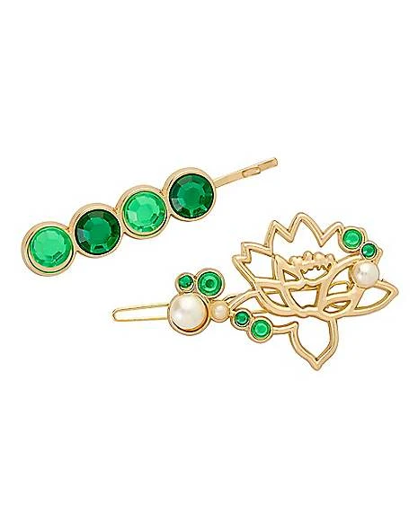 Tiana Hair Accessory Set - Disney Princess 3 Tiana Hair Accessory Set - Disney Princess