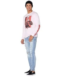 Kacchan Long Sleeve T Shirt - My Hero Academia 8 Kacchan Long Sleeve T Shirt - My Hero Academia -Colin Costume Shop 03557873 c