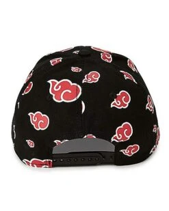 Akatsuki Snapback Hat - Naruto Shippuden -Colin Costume Shop 03621828 c