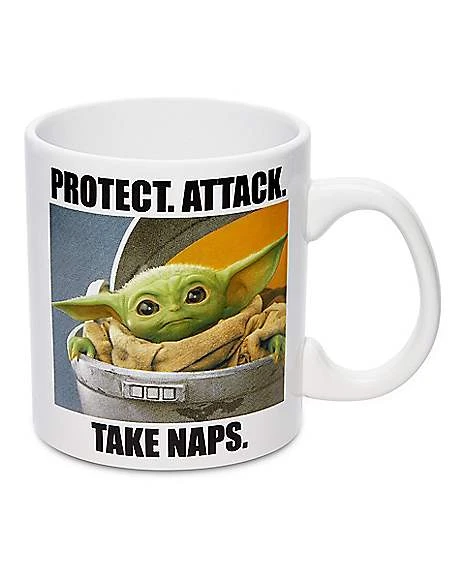 The Child Grogu Take Naps Coffee Mug 20 Oz. - The Mandalorian 3 The Child Grogu Take Naps Coffee Mug 20 Oz. - The Mandalorian