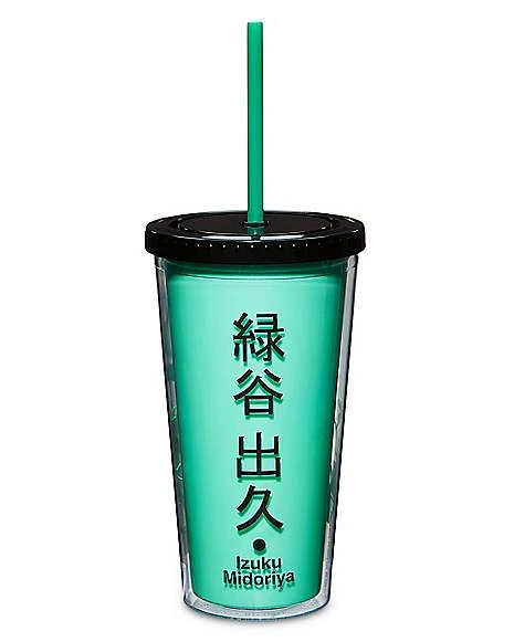 My Hero Academia Deku Cup With Straw - 20 Oz. 5 My Hero Academia Deku Cup With Straw - 20 Oz. - Image 3