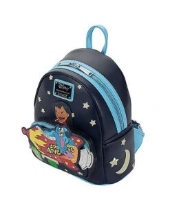 Loungefly Glow In The Dark Space Adventure Mini Backpack - Lilo & Stit -Colin Costume Shop 03915253 c