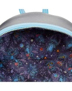 Loungefly Glow In The Dark Space Adventure Mini Backpack - Lilo & Stit -Colin Costume Shop 03915253 i