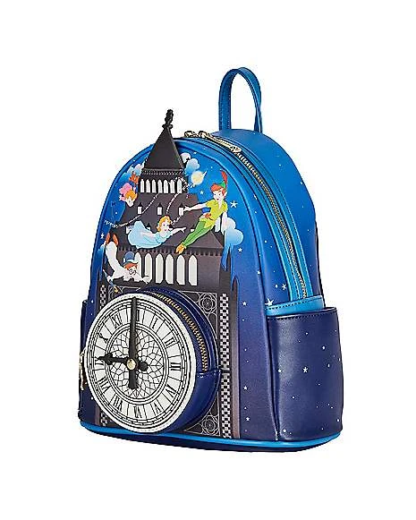 Loungefly Glow In The Dark Peter Pan Clock Mini Backpack - Disney 5 Loungefly Glow In The Dark Peter Pan Clock Mini Backpack - Disney - Image 3