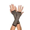Mini Dimaond Net Black Child Gloves