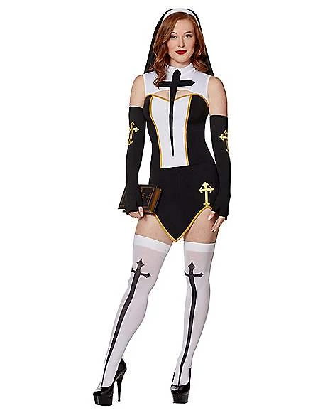 Adult Bad Habit Nun Costume 3 Adult Bad Habit Nun Costume