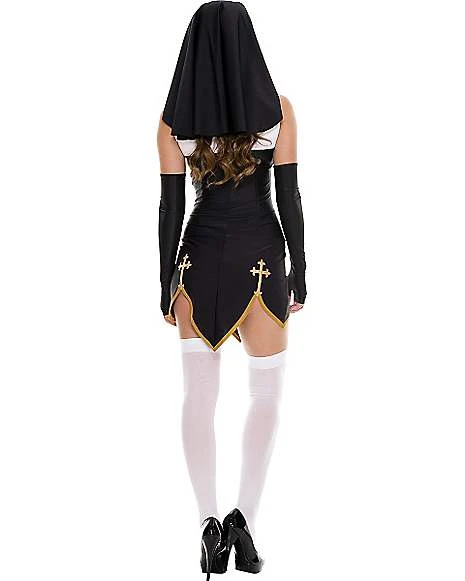 Adult Bad Habit Nun Costume 4 Adult Bad Habit Nun Costume - Image 2