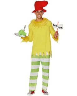 Adult Sam I Am Costume - Dr. Seuss -Colin Costume Shop 07403066 c