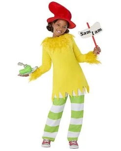 Kids Sam I Am Costume - Dr. Seuss 6 Kids Sam I Am Costume - Dr. Seuss -Colin Costume Shop 07403082 b