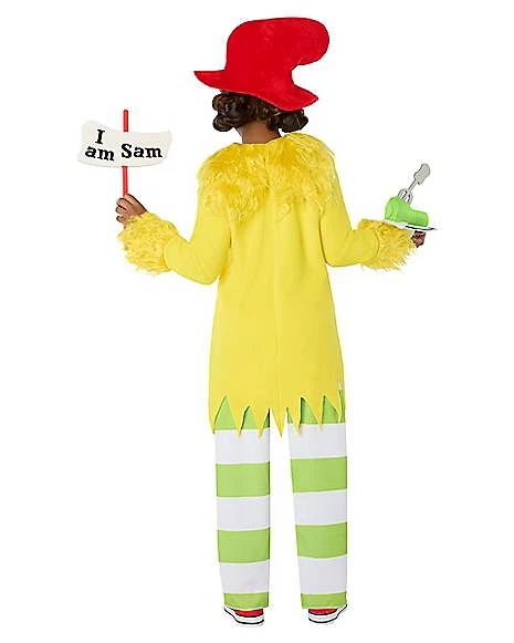 Kids Sam I Am Costume - Dr. Seuss 5 Kids Sam I Am Costume - Dr. Seuss - Image 3