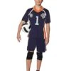 Adult Navy Volleyball Uniform Costume 1 Adult Navy Volleyball Uniform Costume -Colin Costume Shop 07423742 a