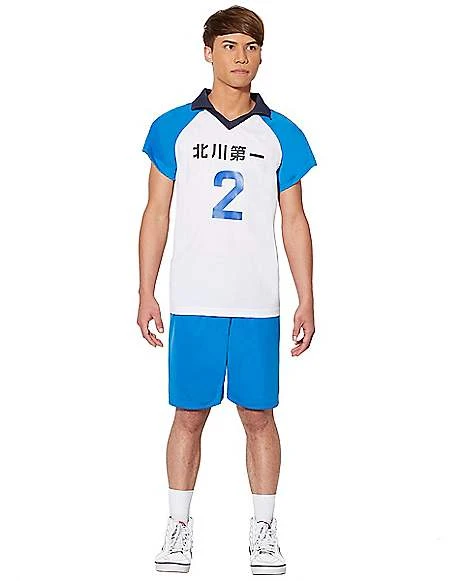 Adult Kitagawa Daiichi Uniform Costume - Haikyu!! 3 Adult Kitagawa Daiichi Uniform Costume - Haikyu!!