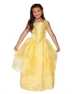 Kids Belle Costume Deluxe - Beauty And The Beast Movie