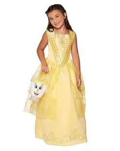 Kids Belle Costume Deluxe - Beauty And The Beast Movie -Colin Costume Shop 07448772 c