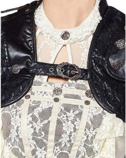 Black Steampunk Vest -Colin Costume Shop 07467640 c