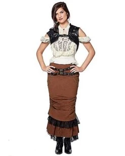 Black Steampunk Vest -Colin Costume Shop 07467640 d