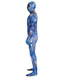 Adult Blue Ranger Skin Suit Costume - Power Rangers -Colin Costume Shop 07471584 c