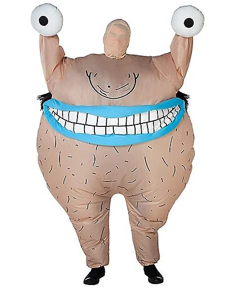 Adult Krumm Inflatable Costume - Aaahh!!! Real Monsters 3 Adult Krumm Inflatable Costume - Aaahh!!! Real Monsters