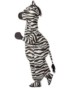 Adult Zebra Inflatable Costume -Colin Costume Shop 07517592 c