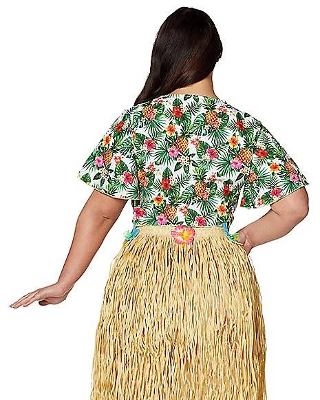 Plus Size Luau Shirt 4 Plus Size Luau Shirt - Image 2