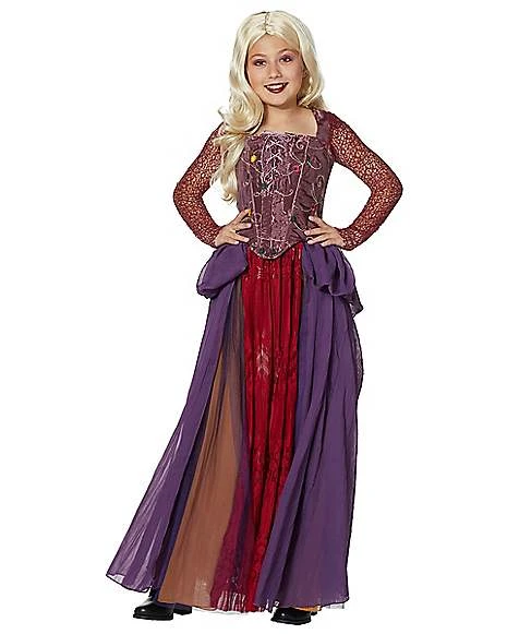 Girls Sarah Sanderson Costume The Signature Collection - Hocus Pocus 3 Girls Sarah Sanderson Costume The Signature Collection - Hocus Pocus