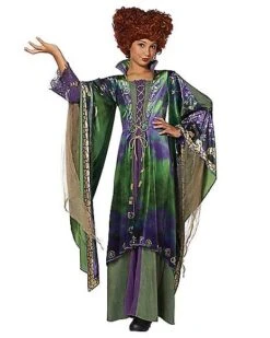 Girls Winifred Sanderson Costume The Signature Collection - Hocus Pocu